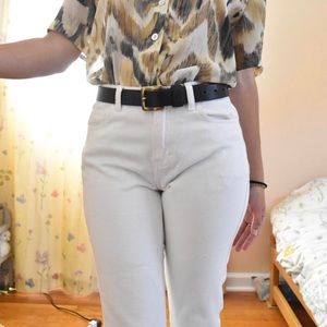Vintage rare white mid rise Calvin Klein Jeans